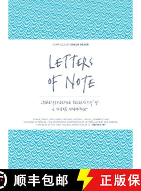 【3-4周达】Letters of Note: Correspondence Deserving of a Wider Audience [9781838853174]