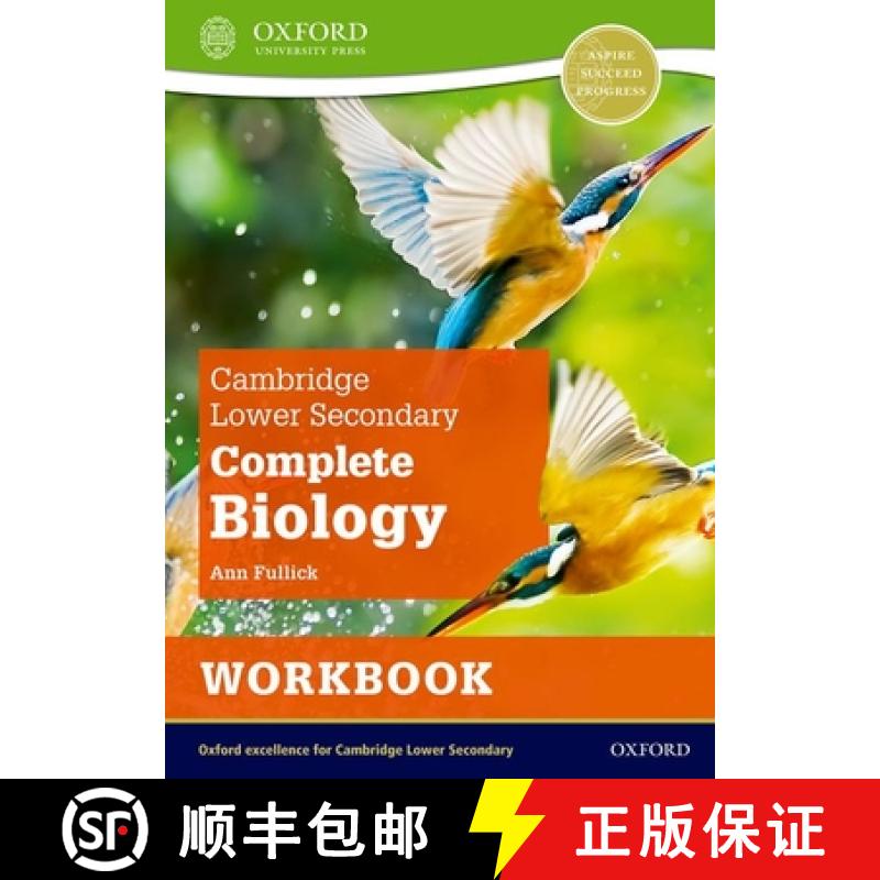 【2-3周达】Cambridge Lower Secondary Complete Biology: Workbook (Second Edition) [9781382018463]