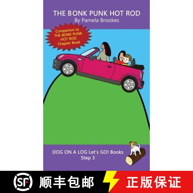 【3-4周达】Bonk Punk Hot Rod: Sound-Out Phonics Books Help Developing Readers, including Students wit... [9781949471533]