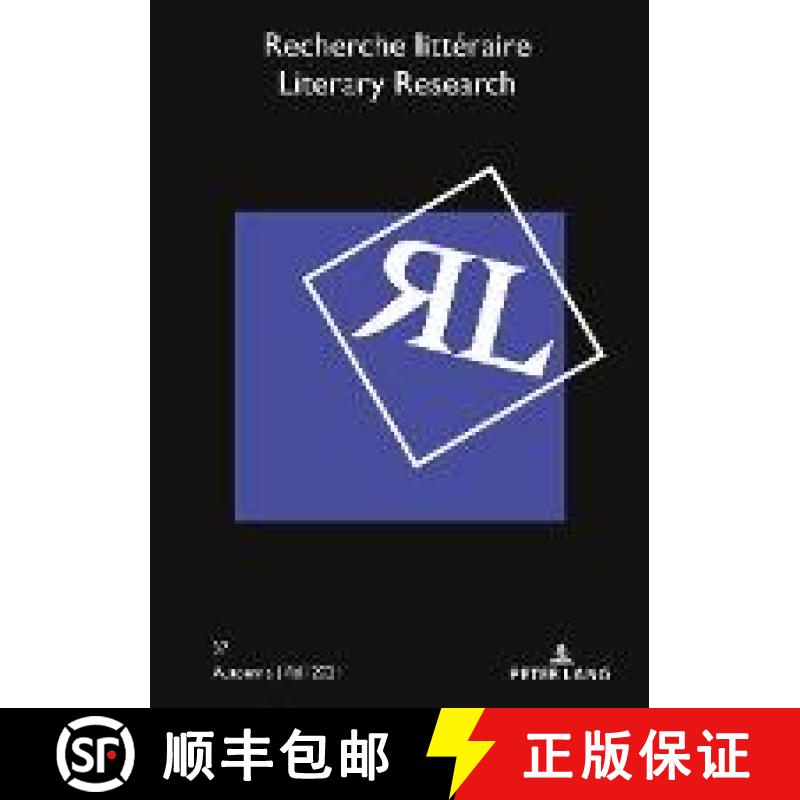 预订 Recherche litteraire / Literary Research: Automne / Fall 2021 [9782875744081]