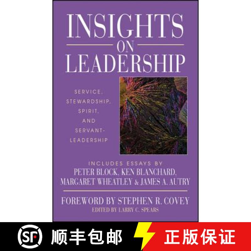 【3-4周达】Insights On Leadership: Service, Stewardship, Spirit, And Servant-Leadership [Wiley经管] [9780471176343]