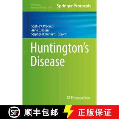 【3-4周达】精装 Huntington’s Disease [9781493978243]