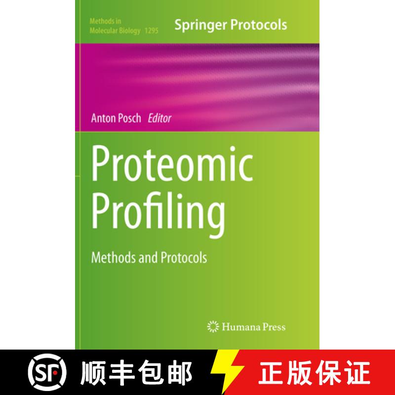 【3-4周达】Proteomic Profiling: Methods and Protocols [9781493949540]