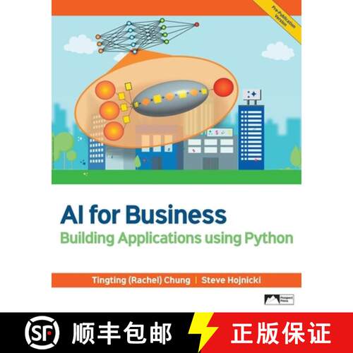 【3-4周达】AI for Business: Building Applications Using Python [9781958303511]