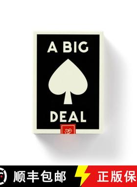 【3-4周达】A Big Deal Giant Playing Cards [9780735370654]