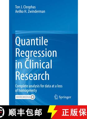 【3-4周达】Quantile Regression in Clinical Research: Complete analysis for data at a loss of homogeneity [9783030828424]
