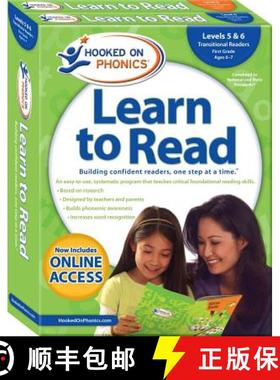 Hooked on Phonics Learn to Read - Levels 5&6 Complete: Transitional Readers (First Grade | Ages 6-7) ... [9781940384207]