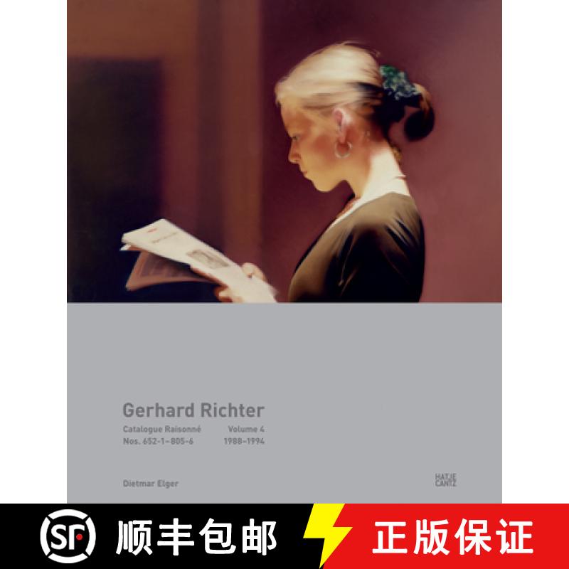 【3-4周达】Gerhard Richter: Catalogue Raisonn�, Volume 4: Nos. 652-1-805-6, 1988-1994 [9783775719810]