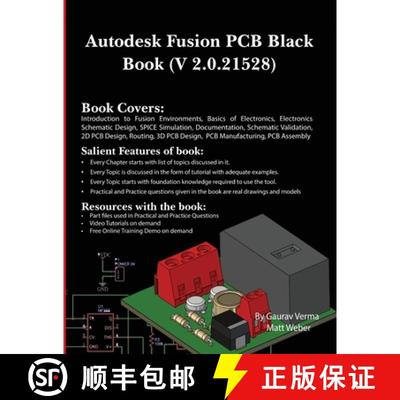 预订 Autodesk Fusion PCB Black Book (2.0.21528): Feb. 2025 [9781774591666]