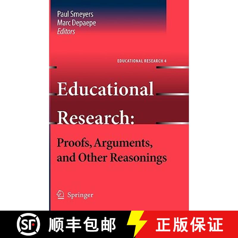 【3-4周达】Educational Research: Proofs, Arguments, and Other Reasonings [9789048132485]