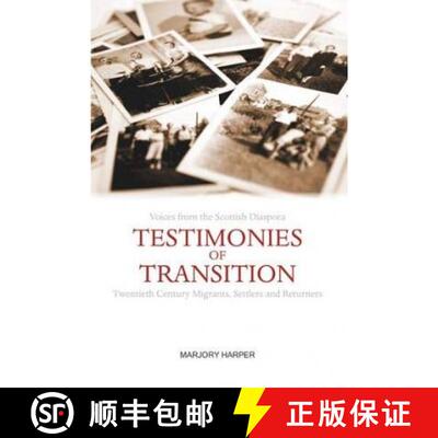 【3-4周达】Testimonies of Transition: Voices from the Scottish Diaspora [9781912147311]