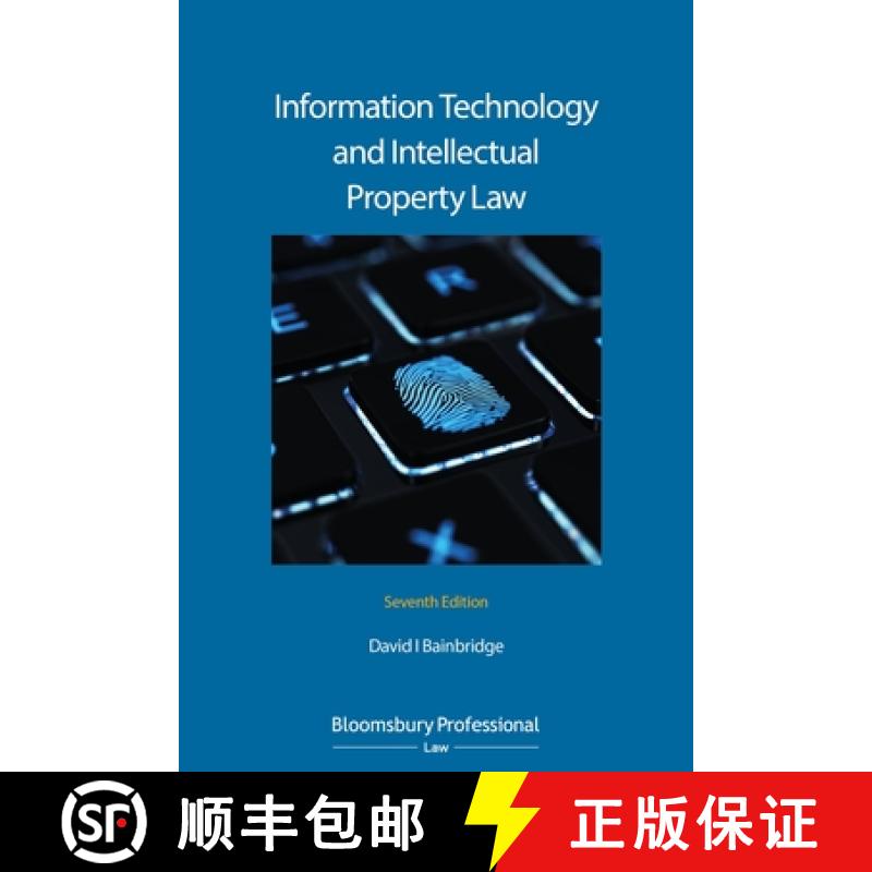 【3-4周达】Information Technology and Intellectual Property Law [9781526506849]