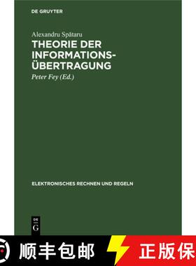 预订 Theorie Der Informationsübertragung: Signale Und Störungen [9783112470817]