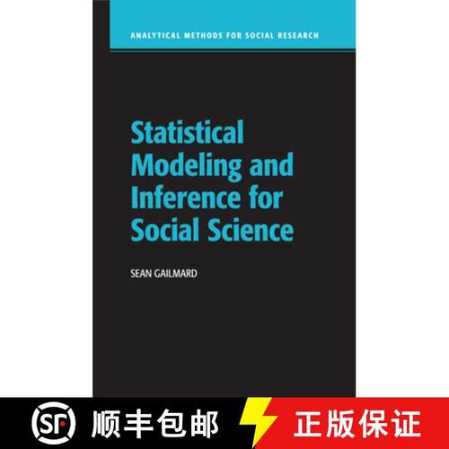 【3-4周达】Statistical Modeling and Inference for Social Science: - Statistical Modeling and Inferenc... [9781316622223]