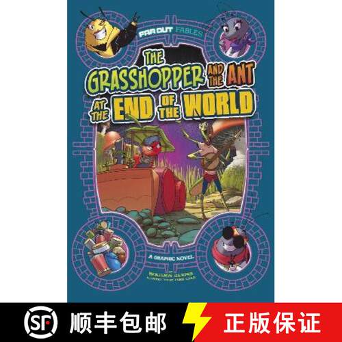 【3-4周达】Grasshopper and the Ant at the End of the World: A Graphic Novel [9781398223561]