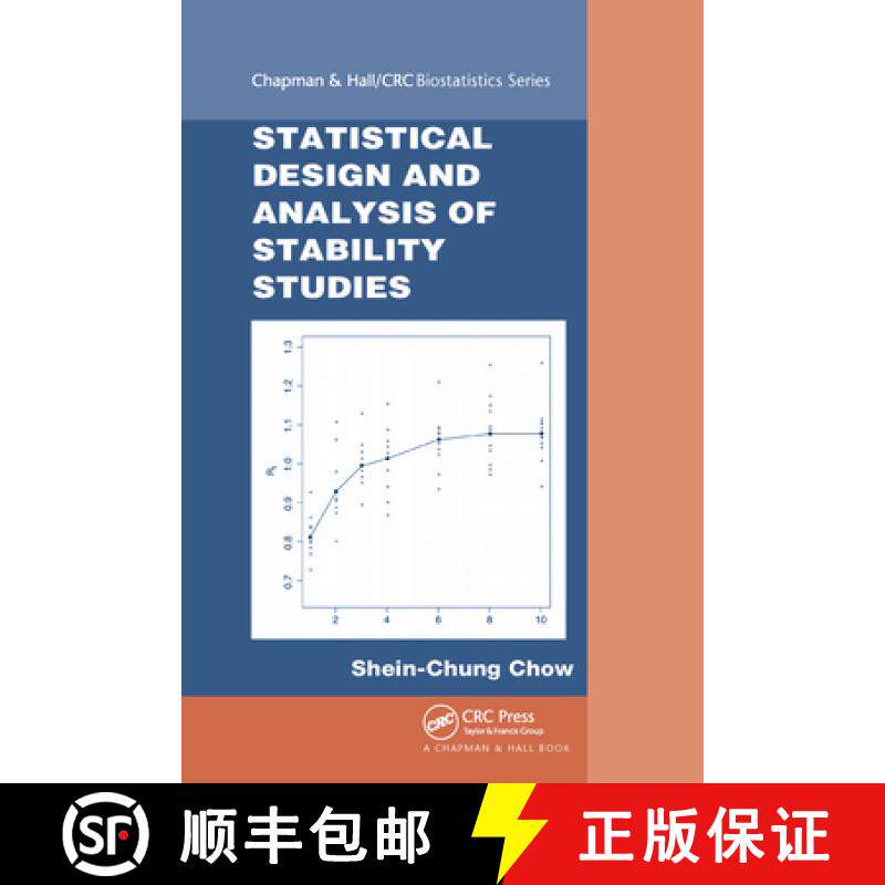 【3-4周达】Statistical Design and  Analysis of Stability Studies [9780367577681]