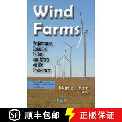 【3-4周达】Wind Farms: Performance, Economic Factors and Effects on the Environment [9781634848411]