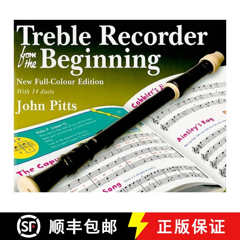 预订 John Pitts: Treble Recorder From The Beginning - Pupil Book (Revised Full-Colour Edition) [9781847728234]