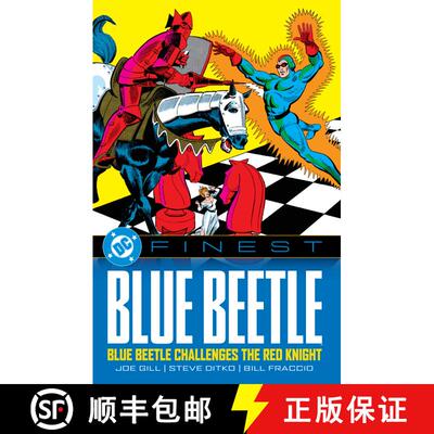 【3-4周达】DC Finest: Blue Beetle: Blue Beetle Challenges the Red Knight [9781799502487]