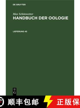 【3-4周达】Max Schönwetter: Handbuch Der Oologie. Lieferung 45 [9783112534656]