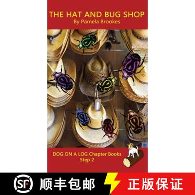 【3-4周达】精装 Hat And Bug Shop Chapter Book: Sound-Out Phonics Books Help Developing Readers, inclu... [9781648310157]