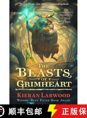 【3-4周达】The Beasts of Grimheart : The third in The World of Podkin One-Ear series [9780571328451]