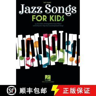 Lyrics for Piano Songbook Easy Songs Kids 9781705165379 预订 with Jazz