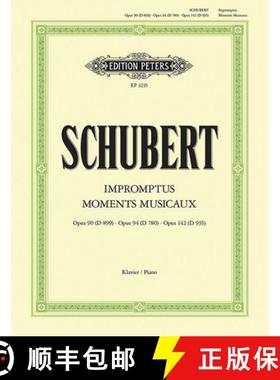 【3-4周达】Impromptus and Moments Musicaux for Piano [9790014015220]