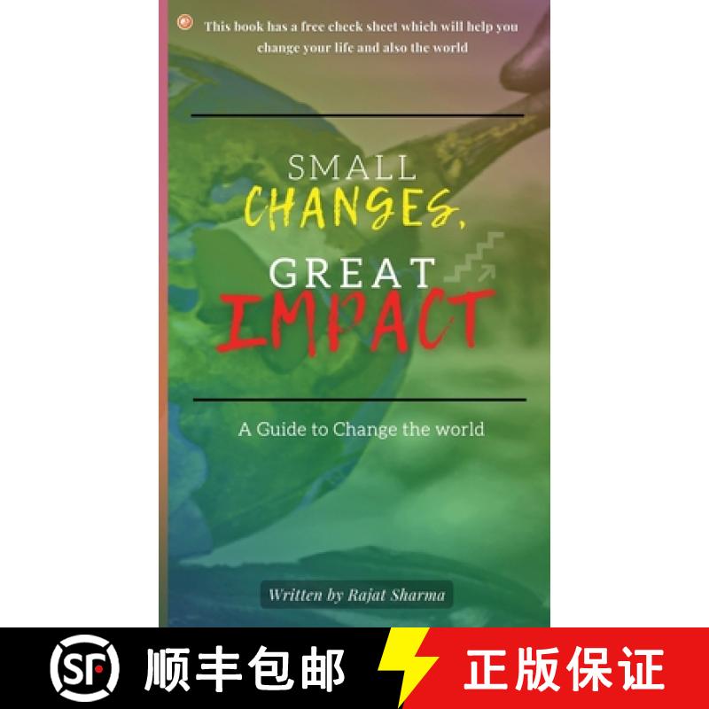 【3-4周达】Small Changes, Great Impact: A guide to change the world [9789356213203]