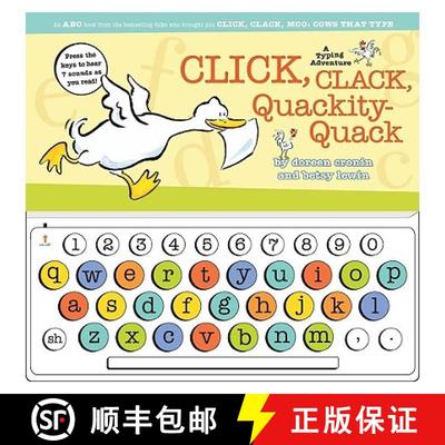 【3-4周达】Click, Clack, Quackity-Quack: A Typing Adventure [9781416955177]