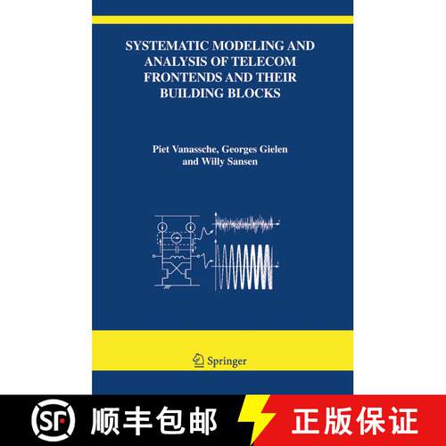 【3-4周达】Systematic Modeling and Analysis of Telecom Frontends and their Building Blocks [9781441952653]