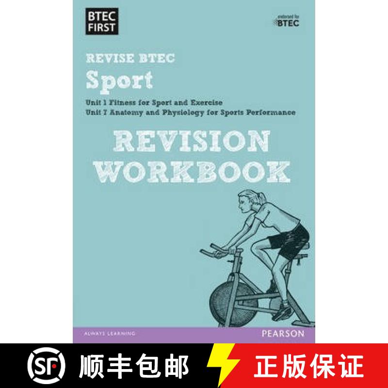 【3-4周达】Pearson REVISE BTEC First in Sport Revision Workbook - 2023 and 2024 exams and assessments... [9781446906712]