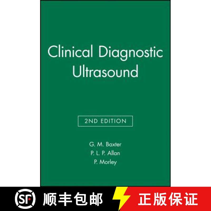 【3-4周达】Clinical Diagnostic Ultrasound 2E [Wiley医学] [9780632037445]