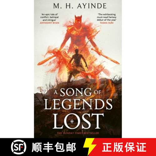 【3-4周达】A Song of Legends Lost : The Sunday Times bestselling epic fantasy [9780356523163]