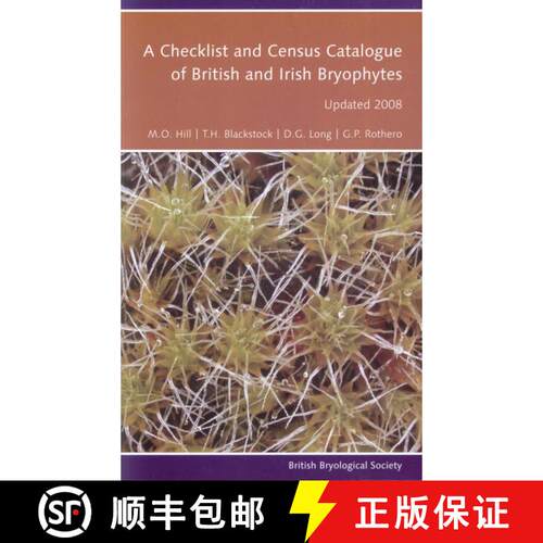预订 A Checklist and Census Catalogue of British and Irish Bryophytes (Edition: 2) [9780956131003]