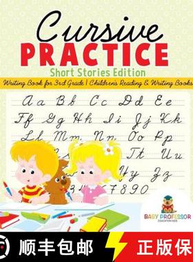 【3-4周达】Cursive Practice : Short Stories Edition - Writing Book for 3rd Grade | Children's Reading... [9781541928091]