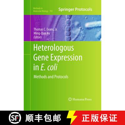 【3-4周达】Heterologous Gene Expression in E.coli : Methods and Protocols (Softcover reprint of the o... [9781493957255]