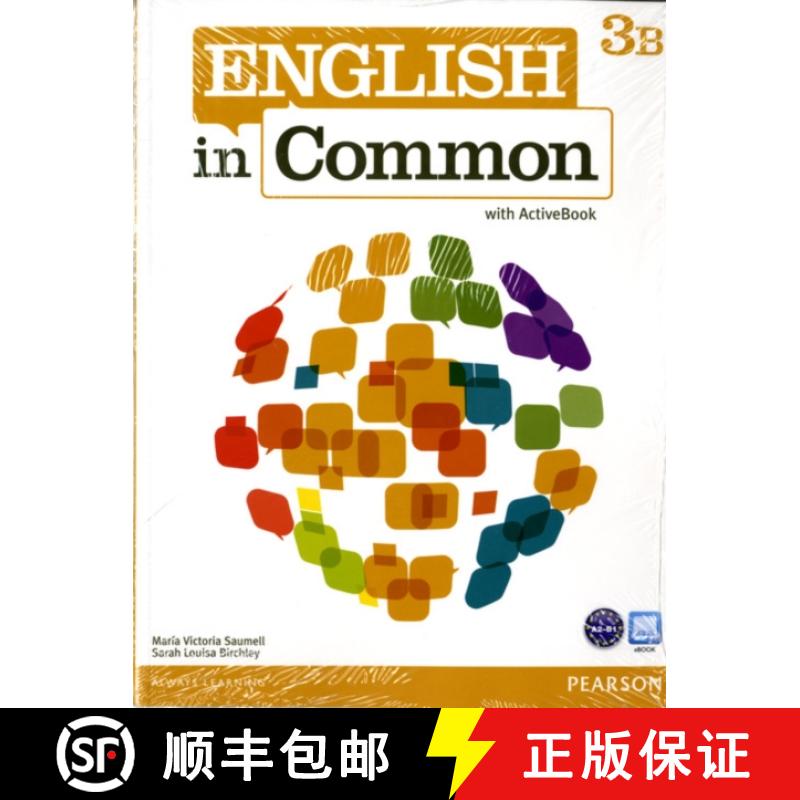 【3-4周达】English in Common 3b Split: Student Book with Activebook and Workbook and Mylab English [9780132679015]