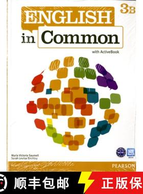【3-4周达】English in Common 3b Split: Student Book with Activebook and Workbook and Mylab English [9780132679015]