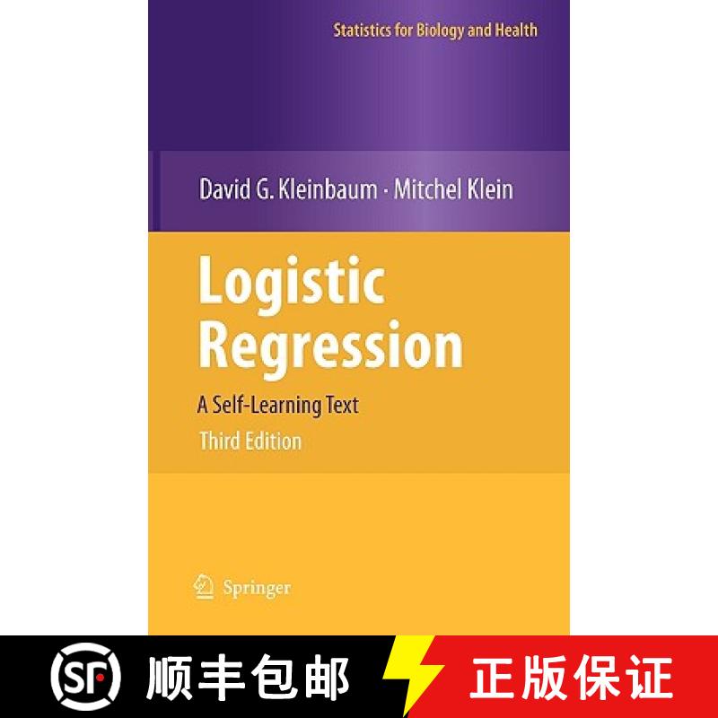 【3-4周达】Logistic Regression : A Self-Learning Text [9781441917416]