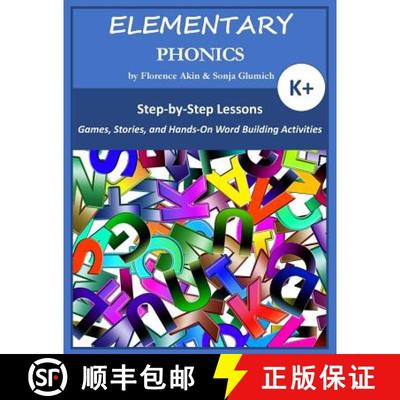 【3-4周达】Elementary Phonics: A Three-Year Phonics and Vocabulary Building Program [9781948783033]