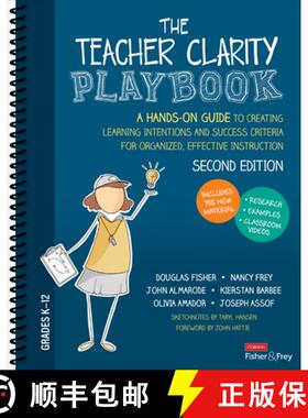 【3-4周达】The Teacher Clarity Playbook, Grades K-12: A Hands-On Guide to Creating Learning Intention... [9781071937310]