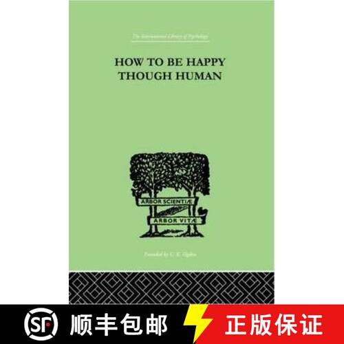【3-4周达】精装 How To Be Happy Though Human [9780415210508]