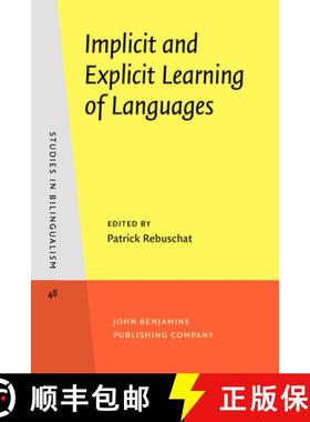 【3-4周达】Implicit and Explicit Learning of Languages [9789027241900]