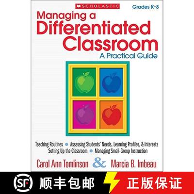 预订 Managing a Differentiated Classroom, Grades K-8: A Practical Guide [9780545305846]