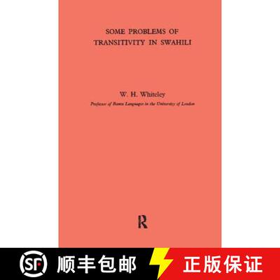 【3-4周达】Some Problems of Transitivity in Swahili [9781138405929]