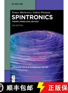 预订 Spintronics: Theory, Modelling, Devices [9783111382494]