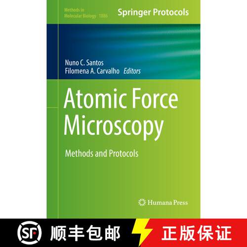 【3-4周达】精装 Atomic Force Microscopy : Methods and Protocols [9781493988938]