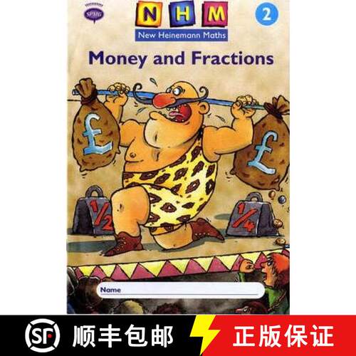 【3-4周达】New Heinemann Maths Yr2, Money and Fractions Activity Book (8 Pack) [9780435169893]