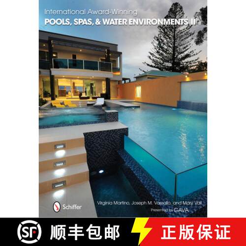 【3-4周达】精装 International Award Winning Pools, Spas, and Water Environments II [9780764338021]